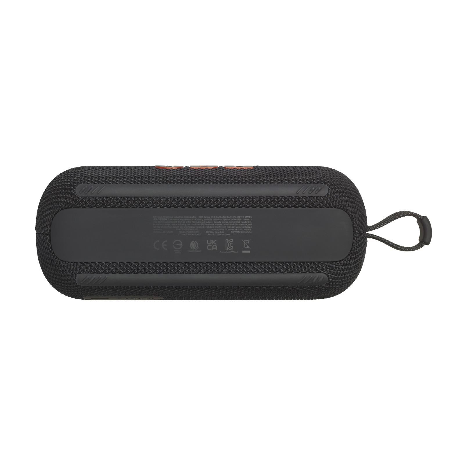 JBL Tuner 3 - Black - Portable DAB/DAB+/FM radio with Bluetooth - Bottom