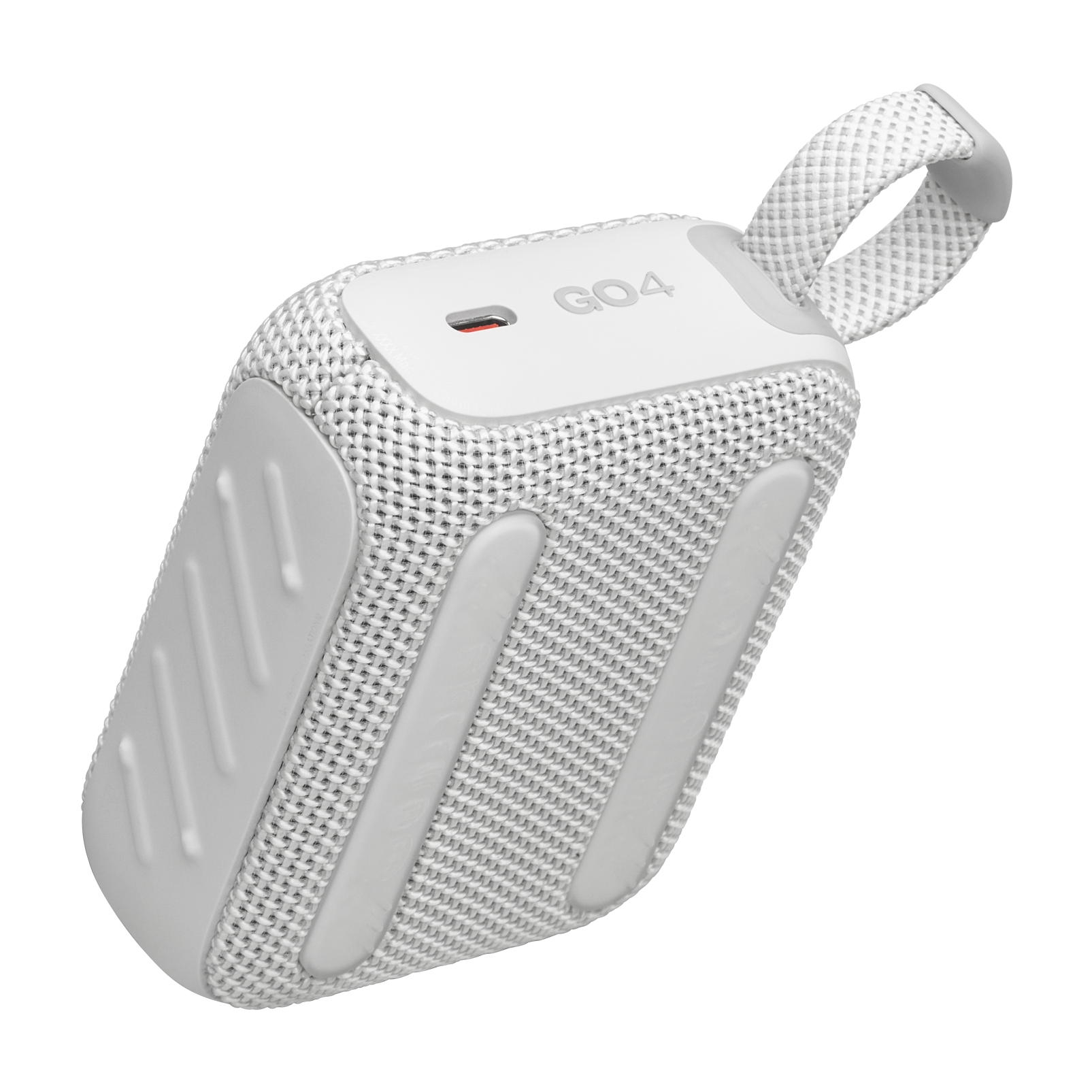 JBL Go 4 - White - Ultra-Portable Bluetooth Speaker - Detailshot 2