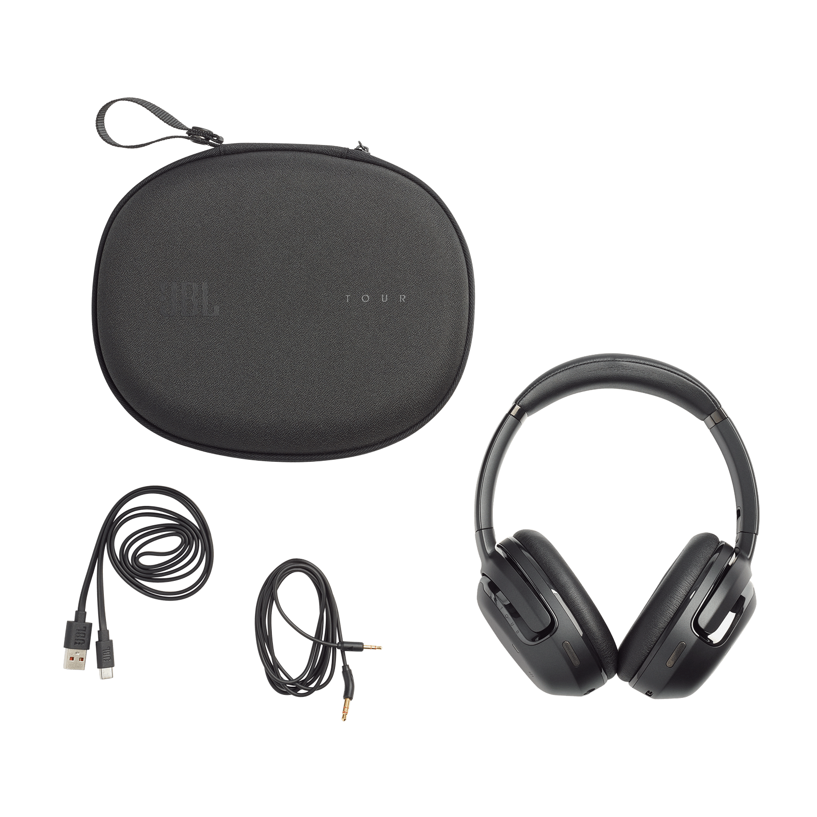 JBL Tour One M2 - Black - Wireless over-ear Noise Cancelling headphones - Detailshot 8