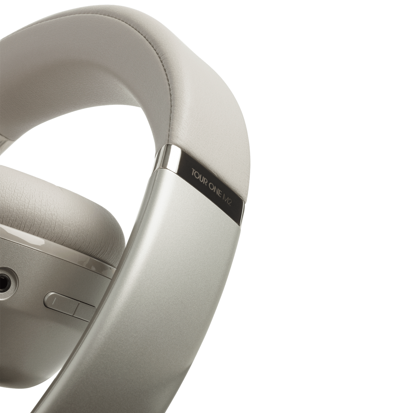 JBL Tour One M2 - Champagne - Wireless over-ear Noise Cancelling headphones - Detailshot 8