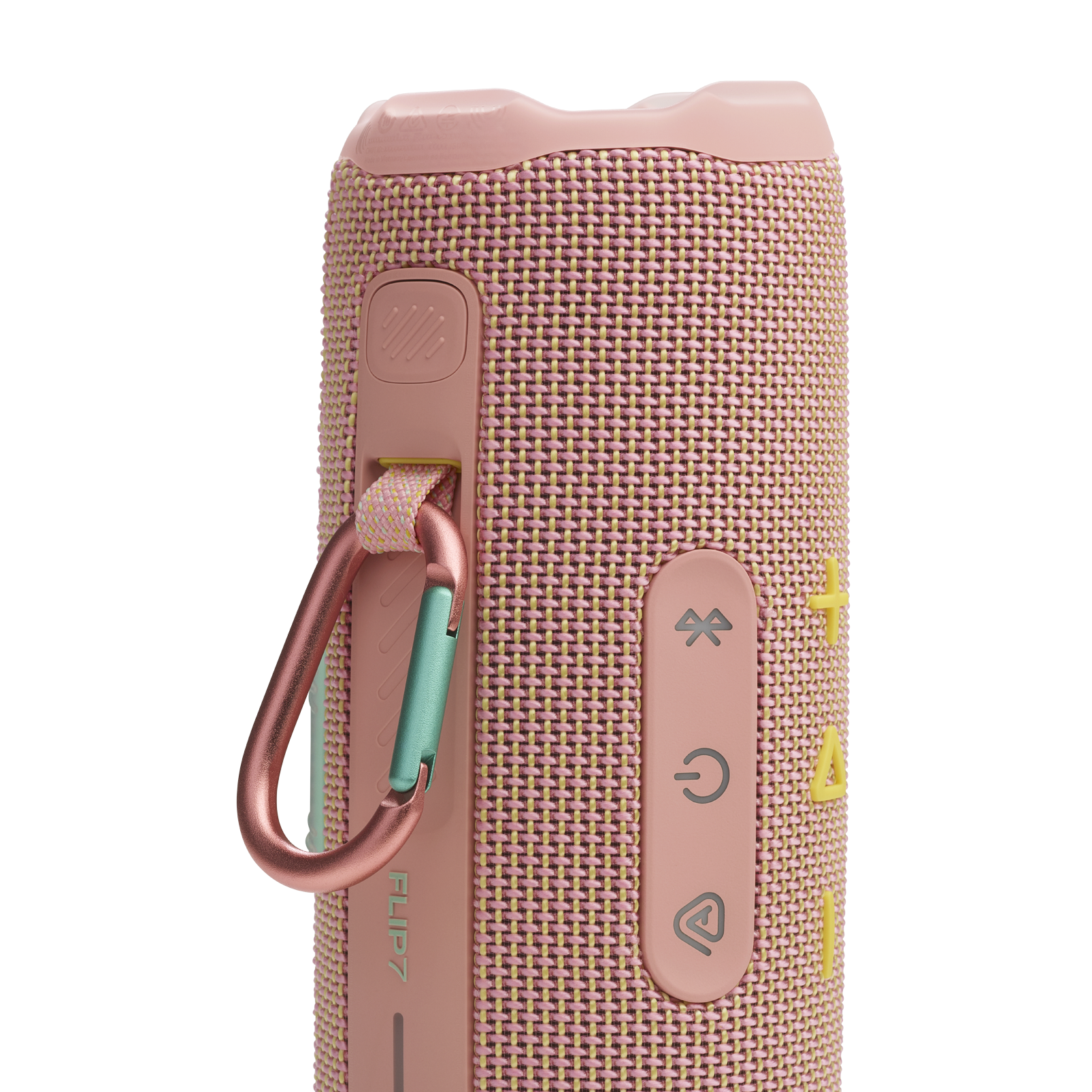 JBL Flip 7 - Pink - Portable waterproof and drop-proof  speaker - Detailshot 4
