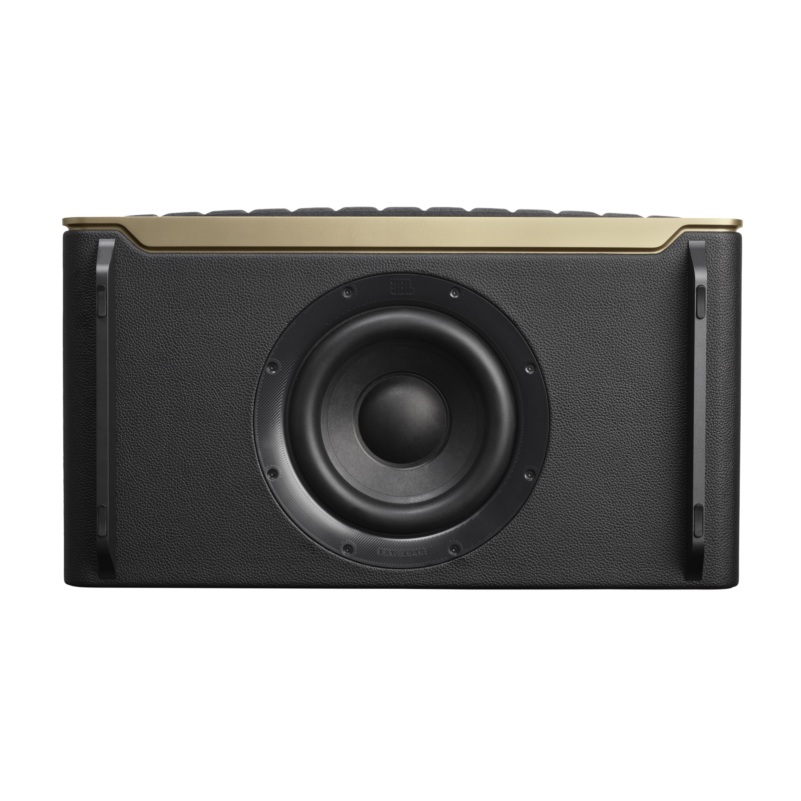 JBL Authentics 500 - Black - Hi-fidelity smart home speaker with Wi-Fi, Bluetooth and Voice Assistants with retro design. - Bottom