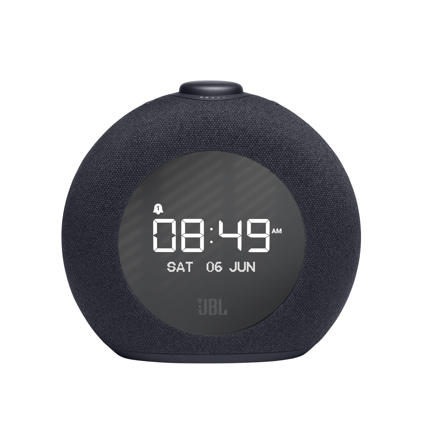 JBL Horizon 2 FM - Black - Bluetooth clock radio speaker with FM - Front