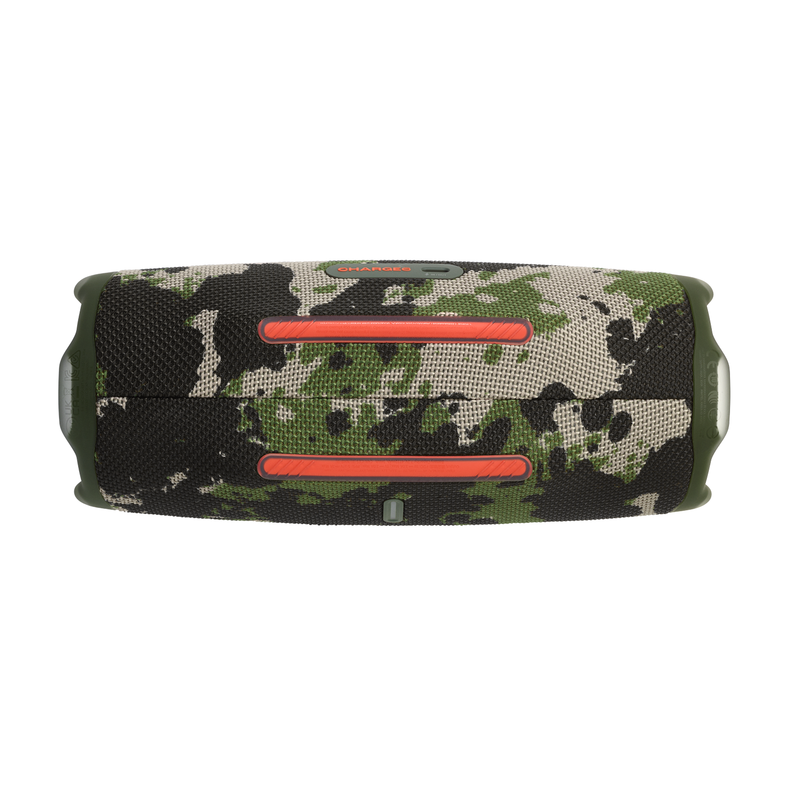 JBL Charge 6 - Squad - Portable waterproof and drop-proof Bluetooth speaker - Bottom