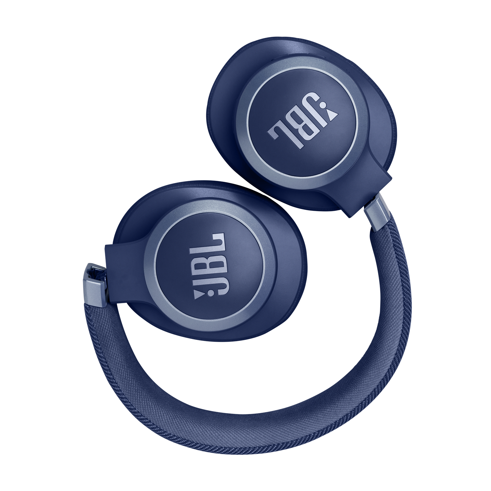 JBL Live 770NC - Blue - Wireless Over-Ear Headphones with True Adaptive Noise Cancelling - Detailshot 5