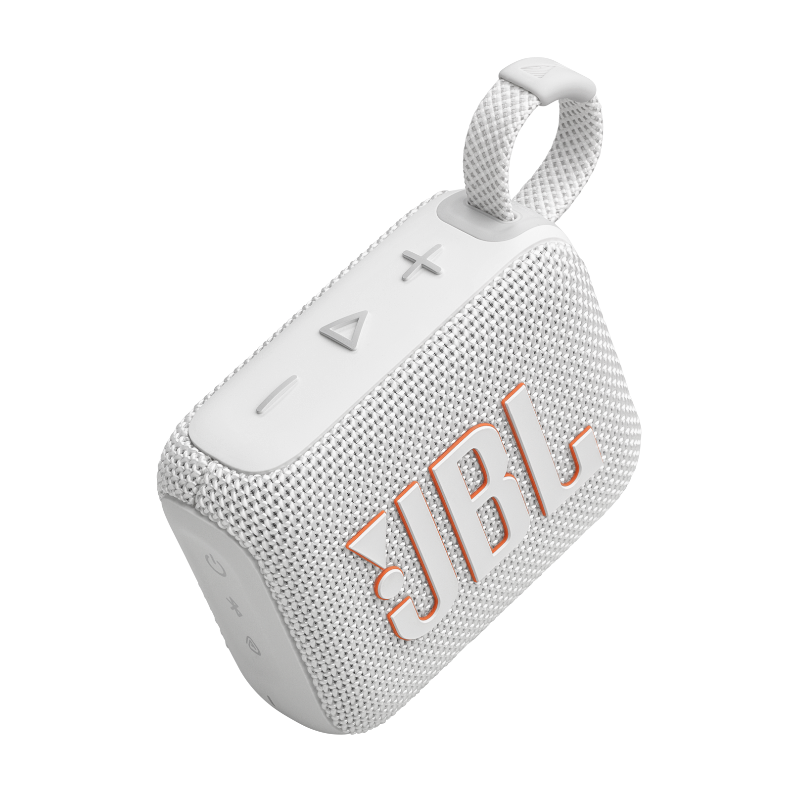 JBL Go 4 - White - Ultra-Portable Bluetooth Speaker - Detailshot 1