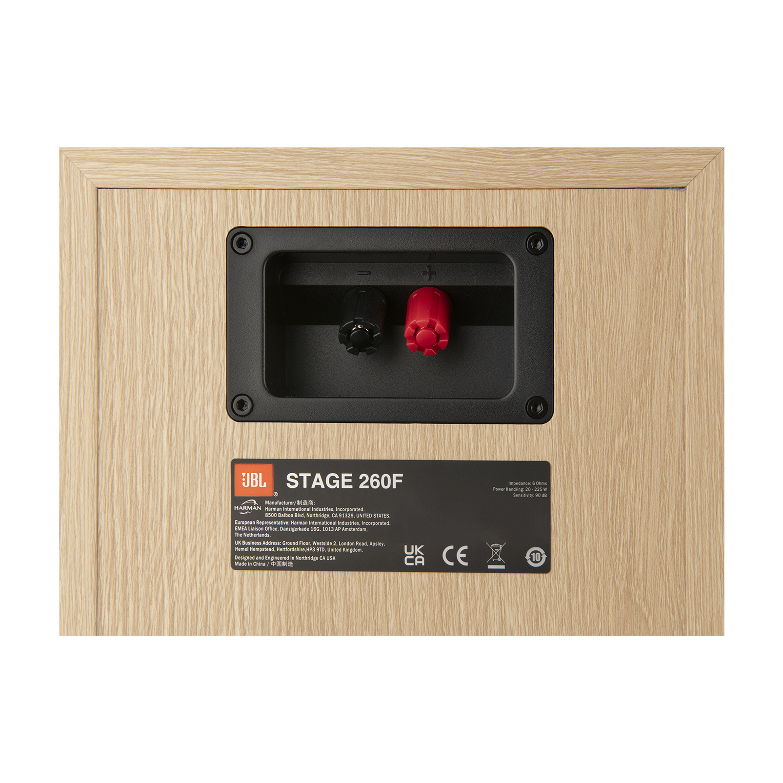 Stage 260F - Latte - 2.5-Way Dual 6.5-inch (165mm) Floorstanding Loudspeaker - Detailshot 9