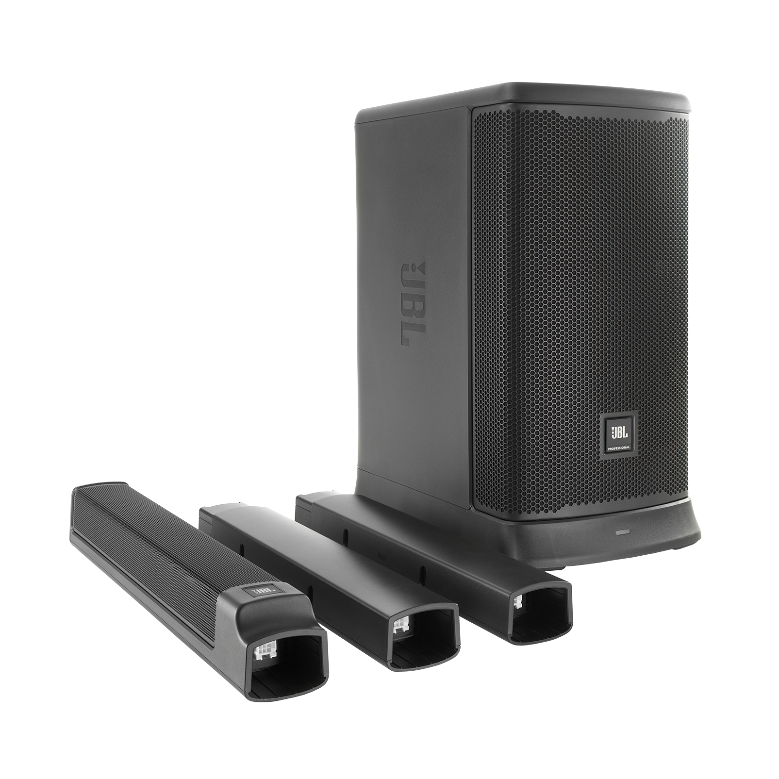 JBL EON ONE MK2 - Black - All-In-One, Battery-Powered Column PA with Built-In Mixer and DSP - Detailshot 1