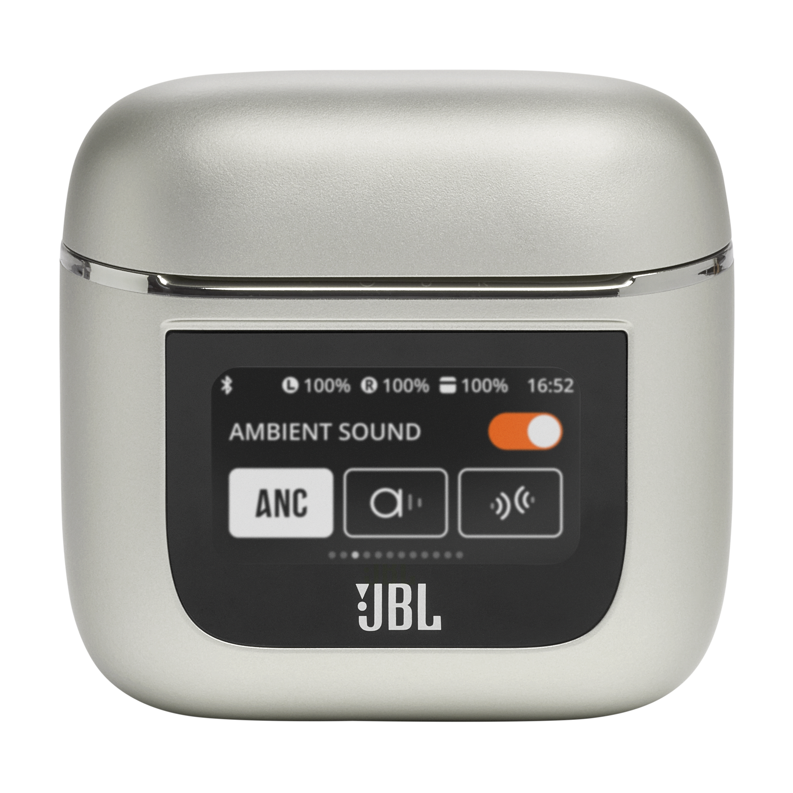 JBL Tour Pro 2 - Champagne - True wireless Noise Cancelling earbuds - Front