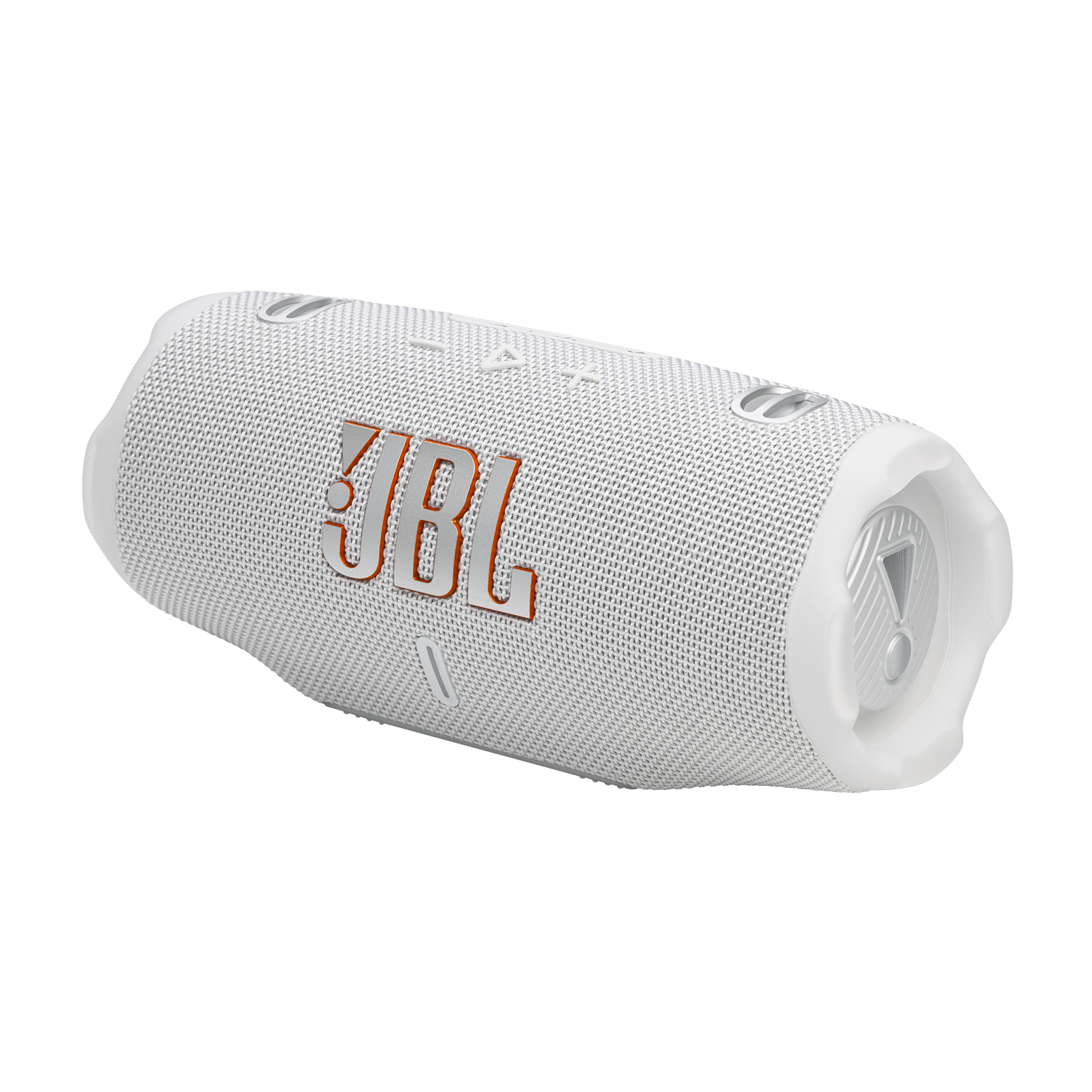 JBL Charge 6 - White - Portable waterproof and drop-proof Bluetooth speaker - Detailshot 2