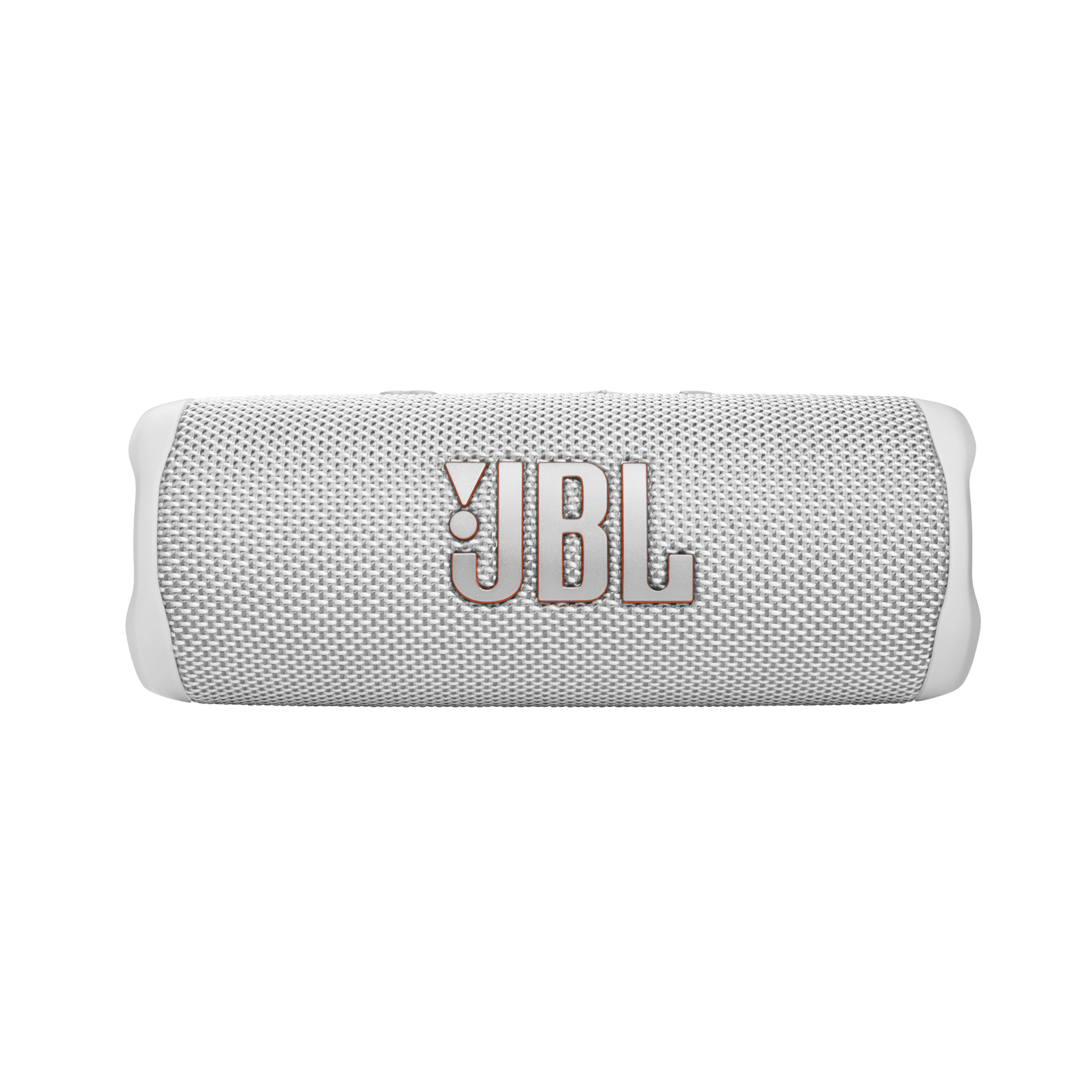 JBL Flip 6 - White - Portable Waterproof Speaker - Front
