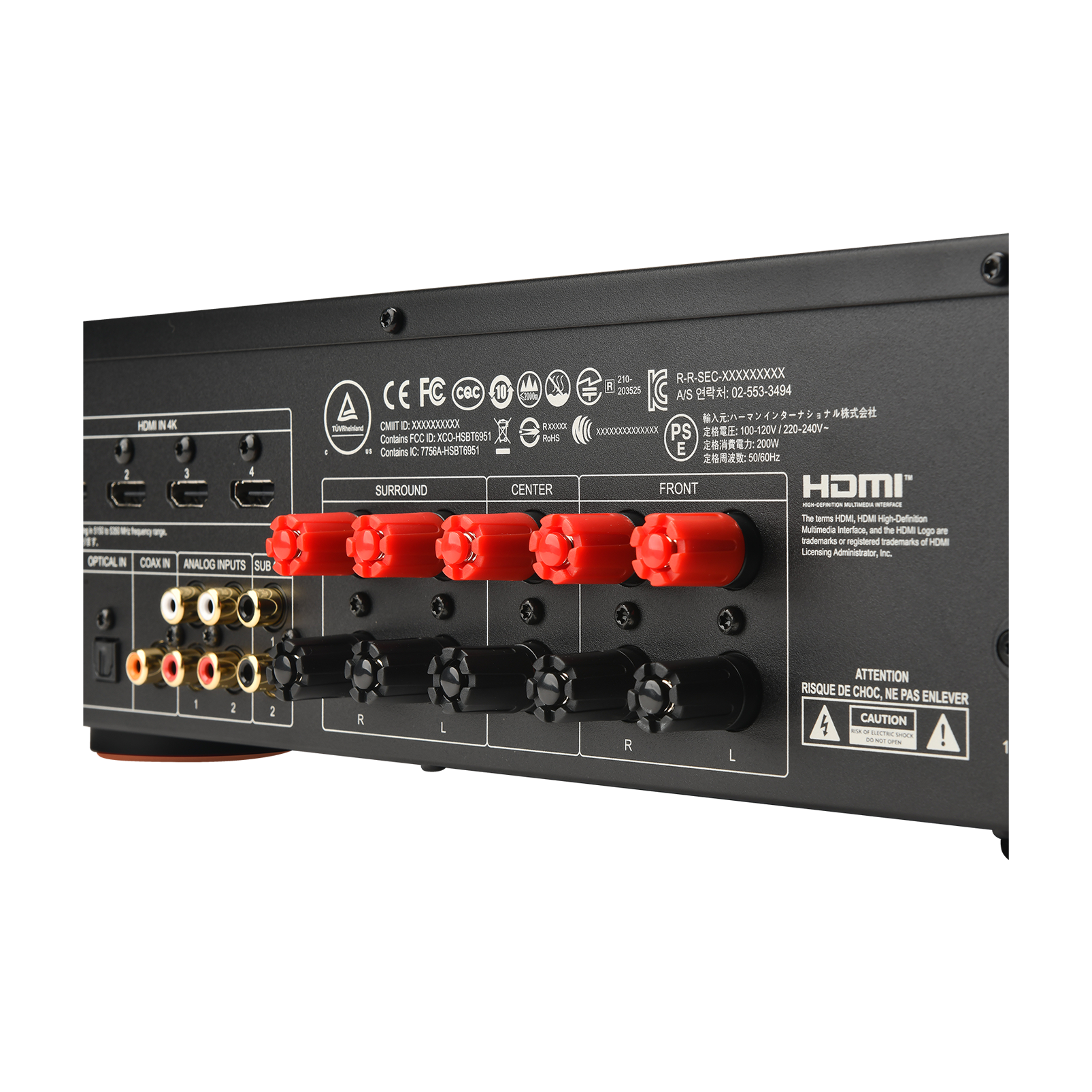 MA310 - White - 5.2-channel 4K AV Receiver - Detailshot 5