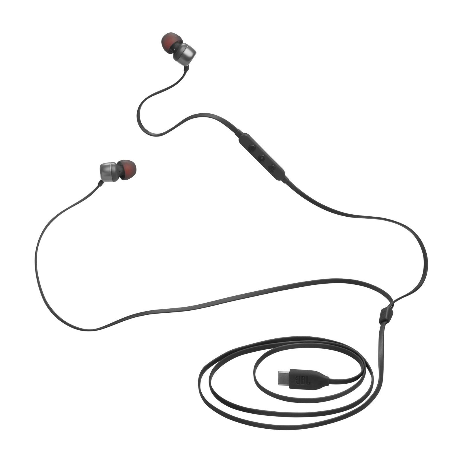 JBL Tune 310C USB - Black - Wired Hi-Res In-Ear Headphones - Detailshot 5