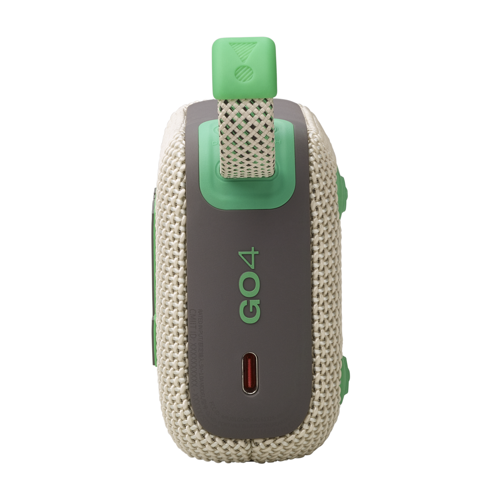 JBL Go 4 - Sand - Ultra-Portable Bluetooth Speaker - Left