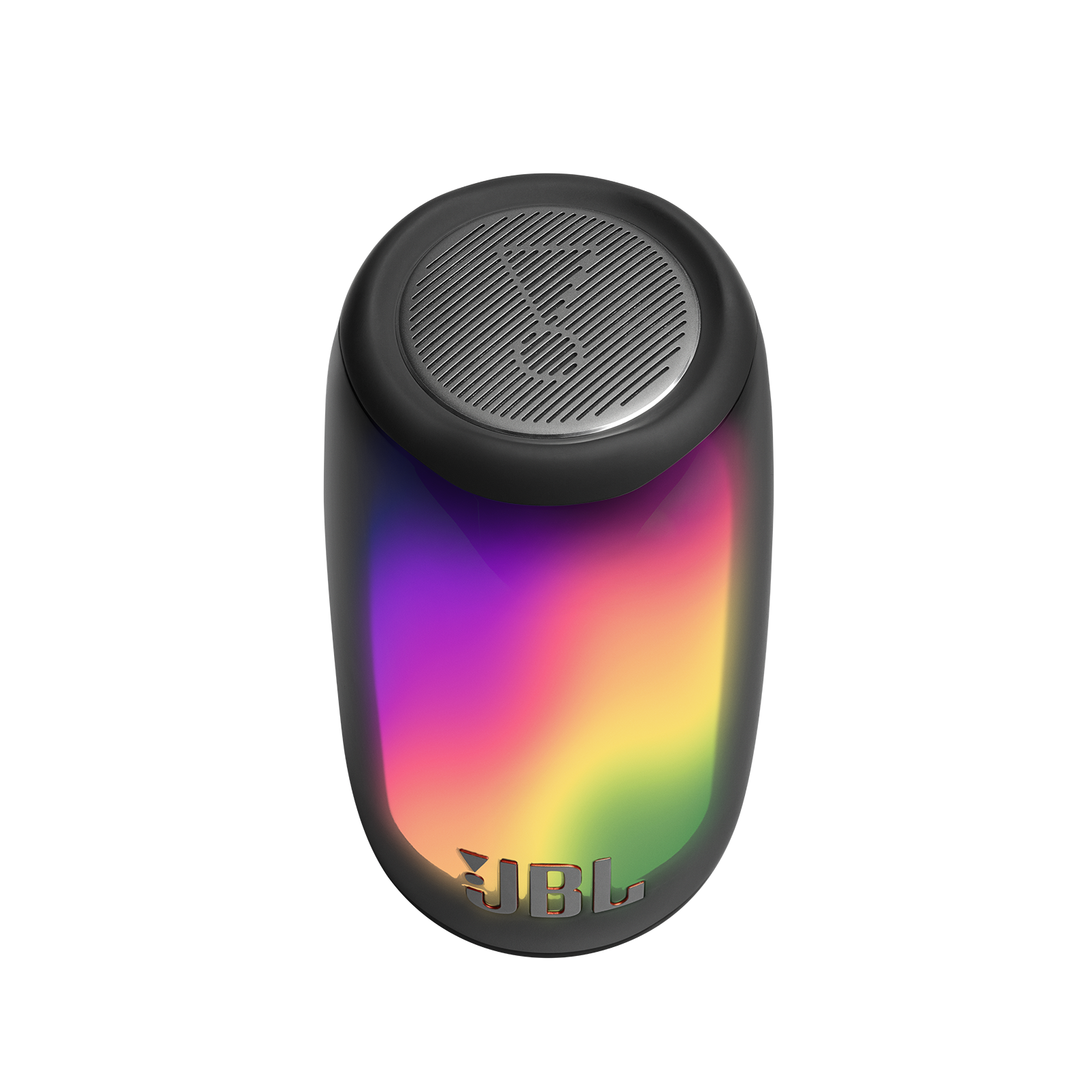 JBL Pulse 5 - Black - Portable Bluetooth speaker with light show - Top