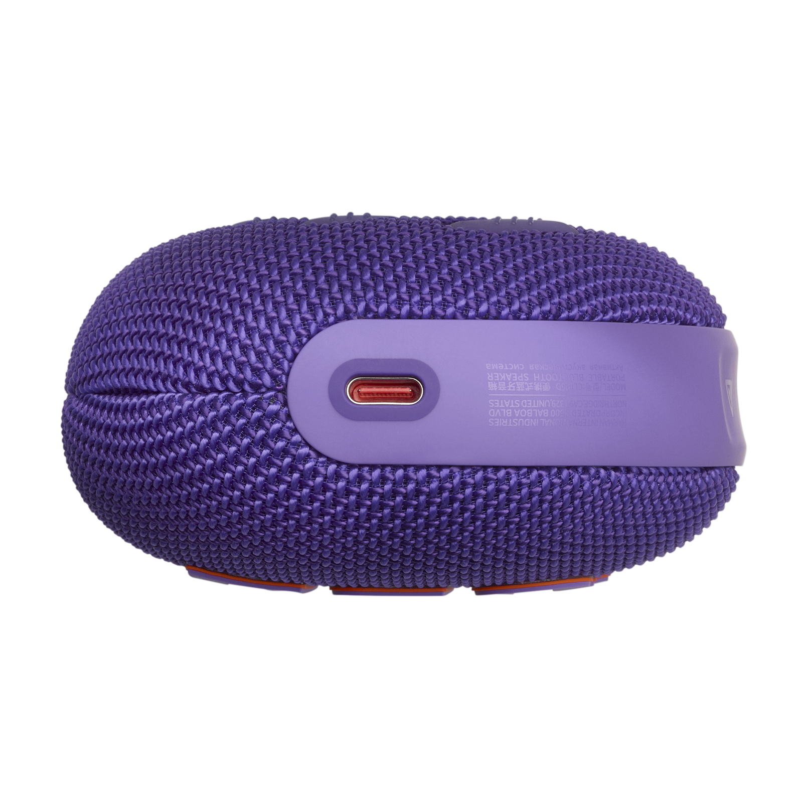 JBL Clip 5 - Purple - Ultra-portable waterproof speaker - Bottom