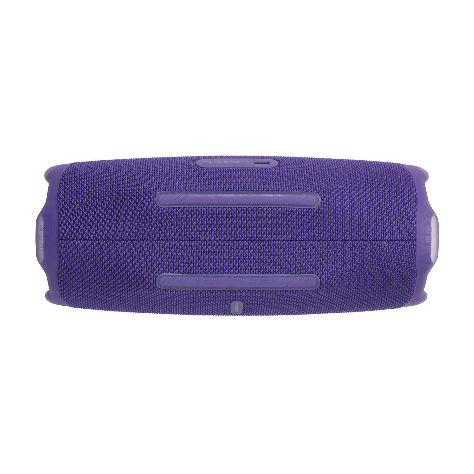 JBL Charge 6 - Purple - Portable waterproof and drop-proof Bluetooth speaker - Bottom