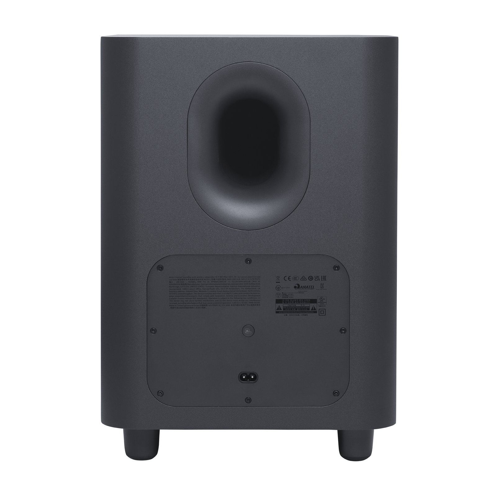 BAR 1300 - Black - Back