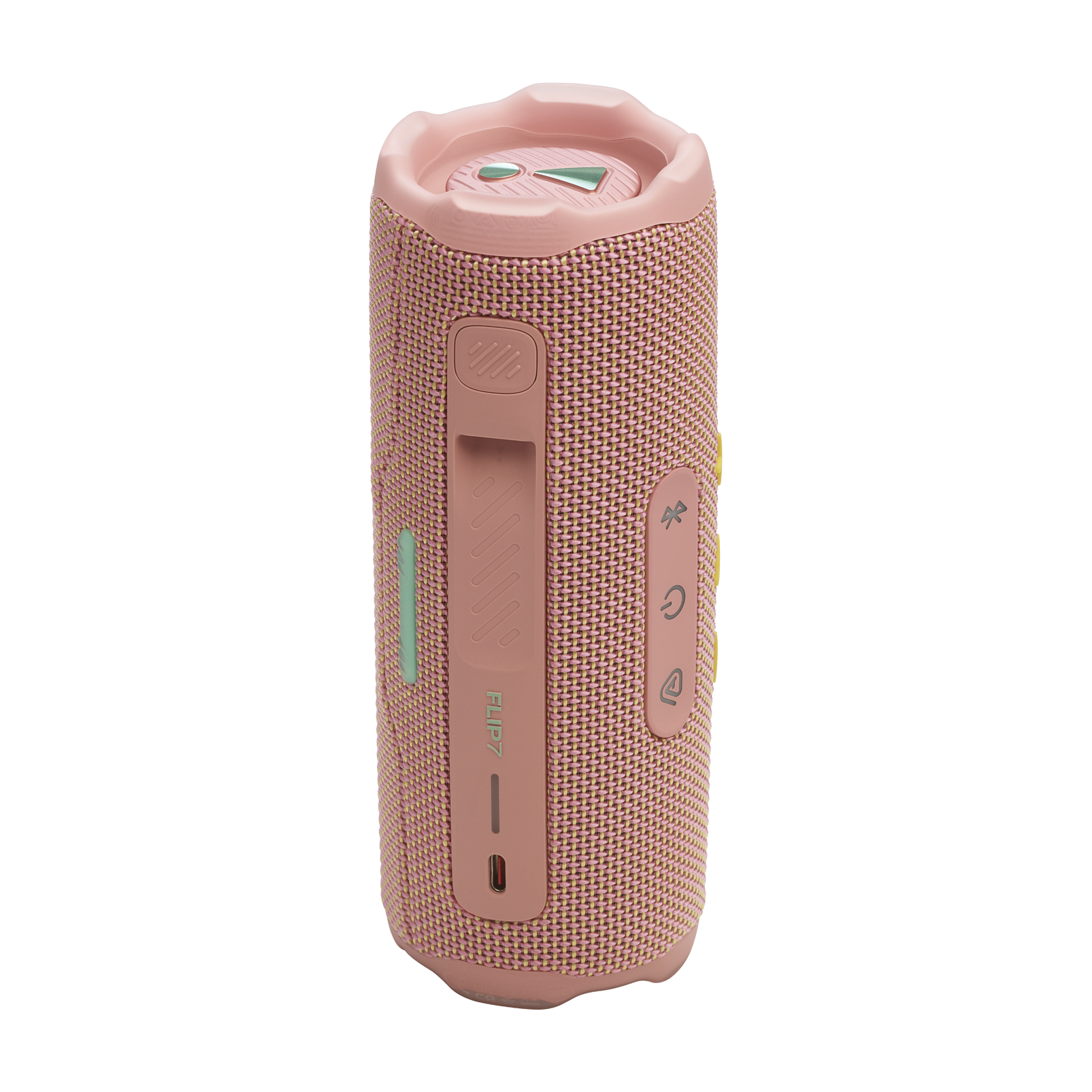 JBL Flip 7 - Pink - Portable waterproof and drop-proof  speaker - Back