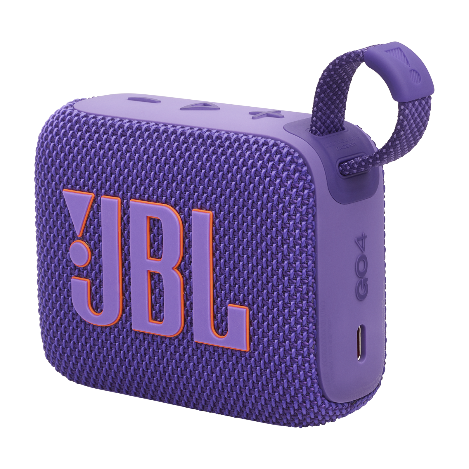 JBL Go 4 - Purple - Ultra-Portable Bluetooth Speaker - Detailshot 1