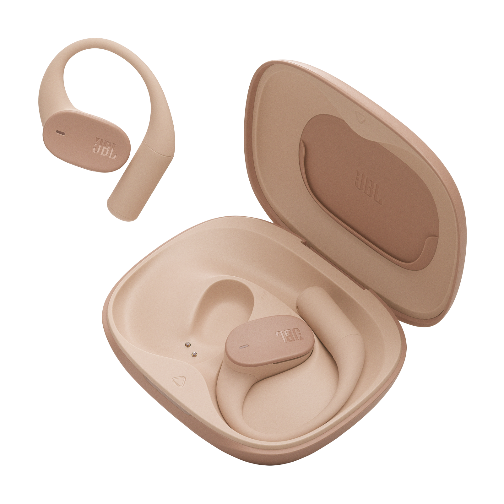 JBL Sense Lite - Beige - True Wireless Open-ear Headphones - Detailshot 1