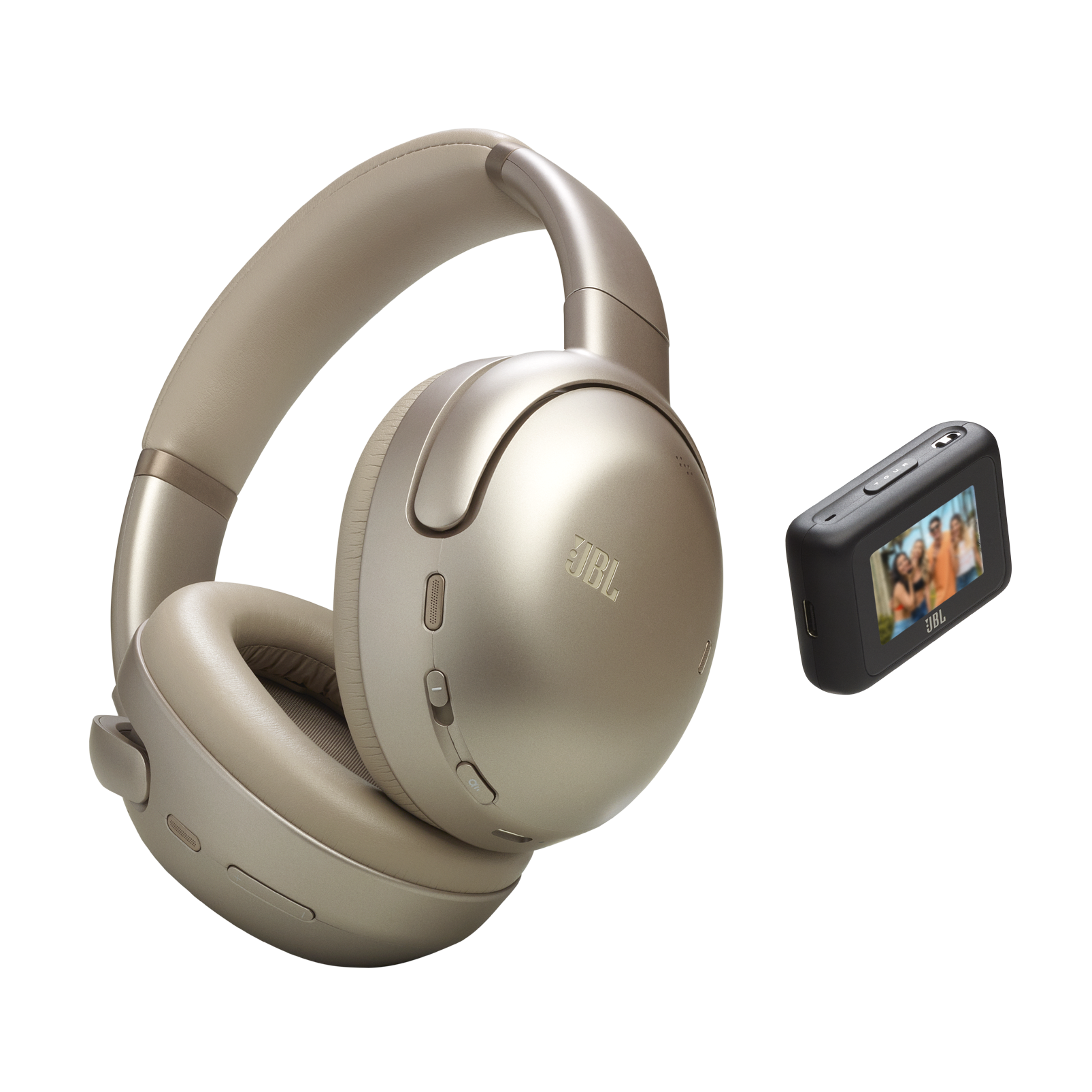 JBL Tour One M3 Smart Tx - Mocha - Wireless over-ear Noise Cancelling headphones with JBL Smart Tx - Hero