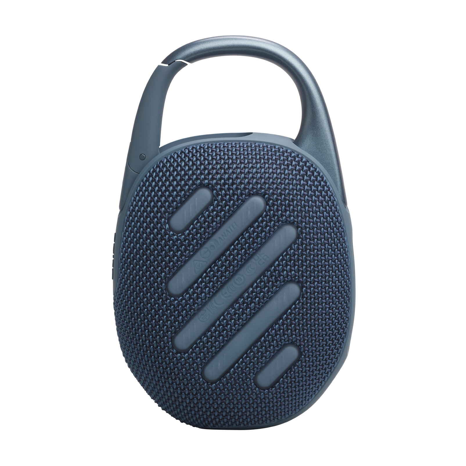 JBL Clip 5 - Blue - Ultra-portable waterproof speaker - Back