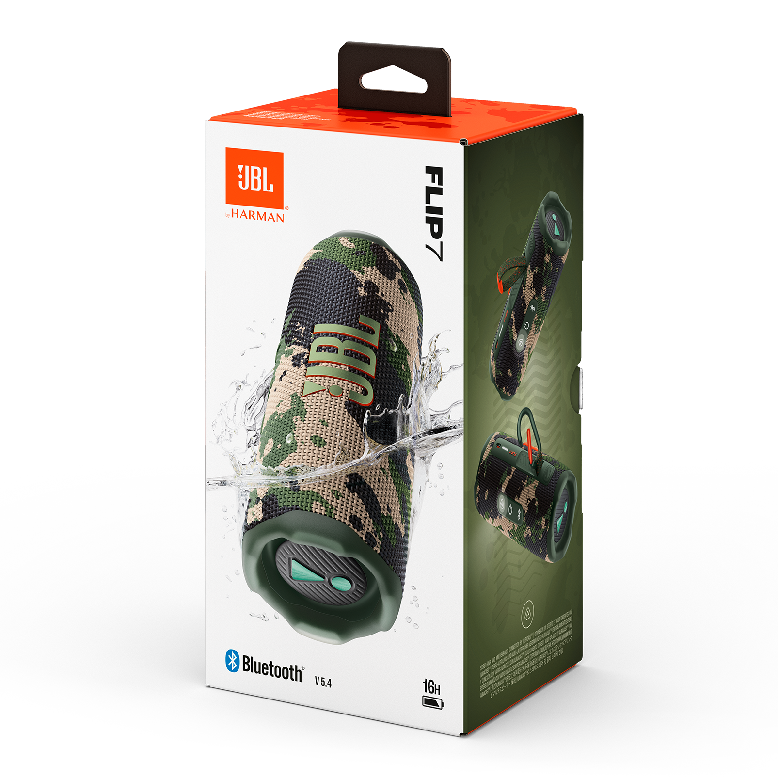 JBL Flip 7 - Squad - Portable waterproof and drop-proof  speaker - Detailshot 9