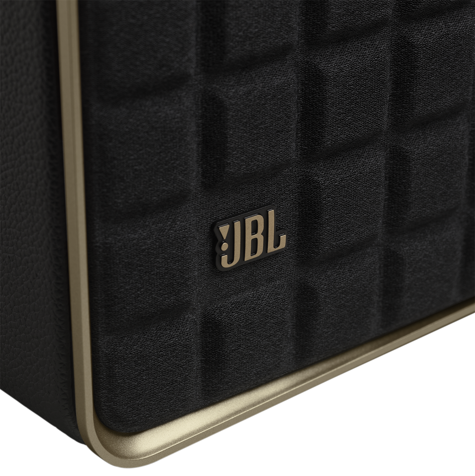 JBL Authentics 500 - Black - Hi-fidelity smart home speaker with Wi-Fi, Bluetooth and Voice Assistants with retro design. - Detailshot 3
