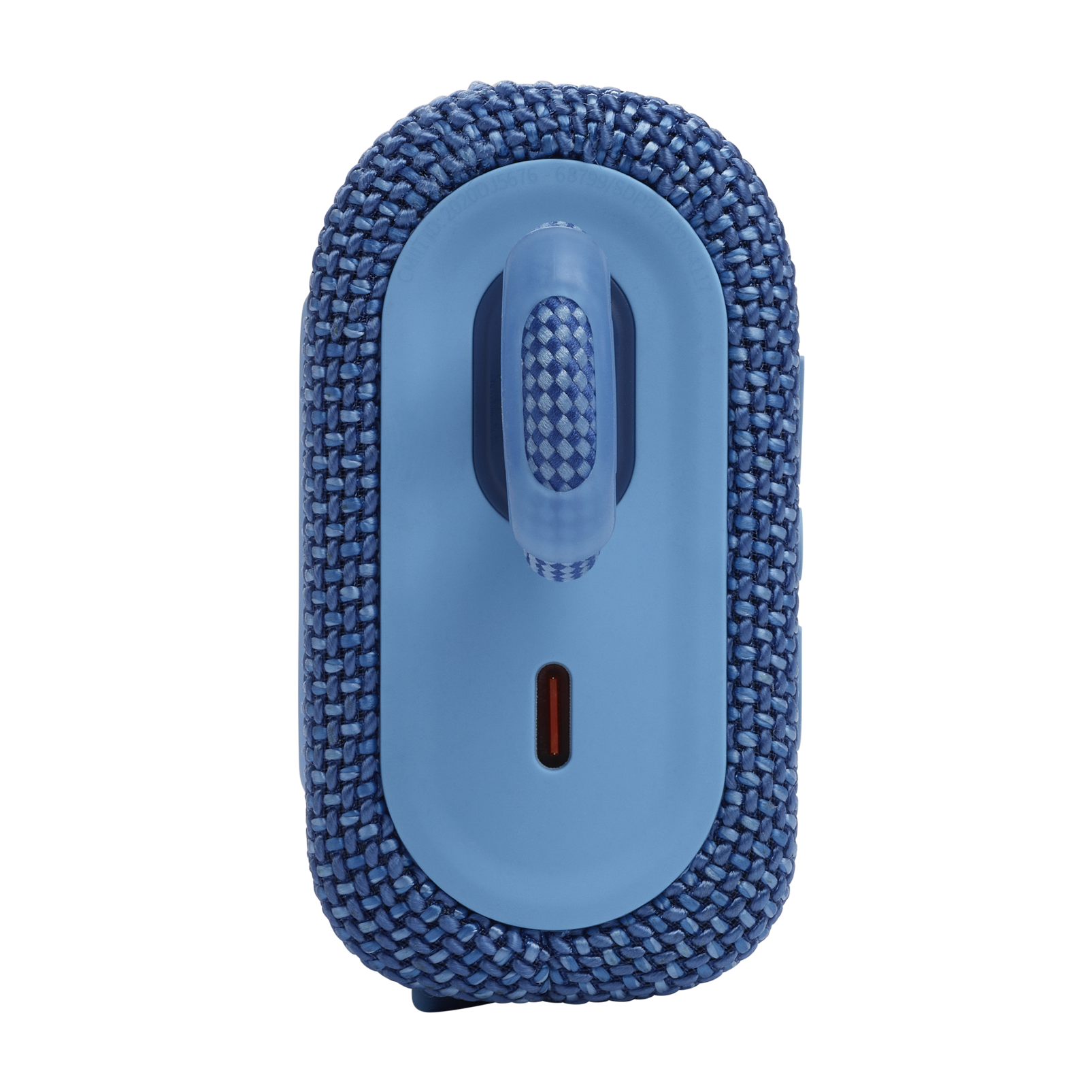 JBL Go 3 Eco - Blue - Ultra-portable Waterproof Speaker - Left