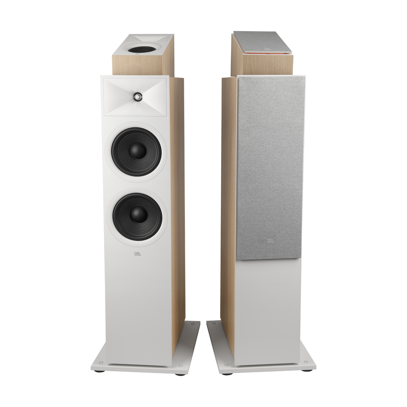 Stage 280F - Latte - 2.5-Way Dual 8-inch (200mm) Floorstanding Loudspeaker - Detailshot 10