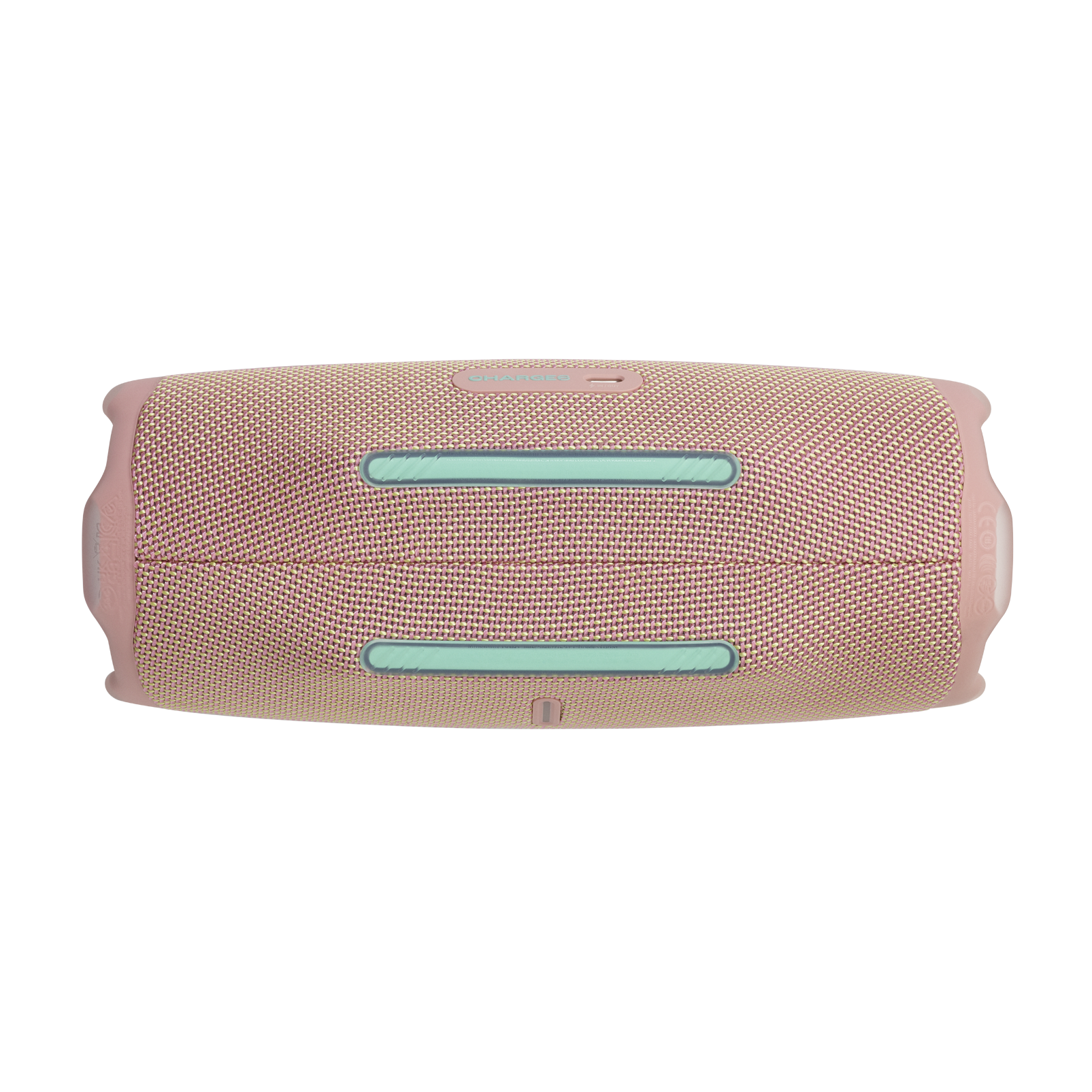JBL Charge 6 - Pink - Portable waterproof and drop-proof Bluetooth speaker - Bottom