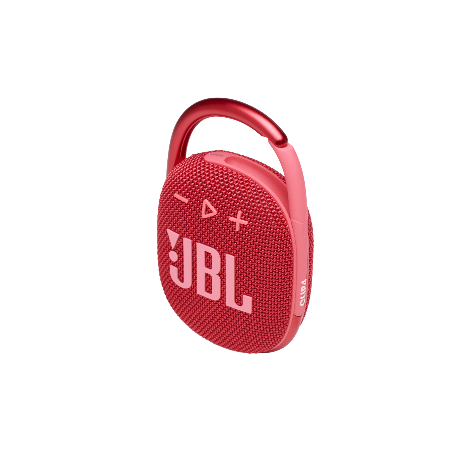 JBL Clip 4 - Red - Ultra-portable Waterproof Speaker - Detailshot 2