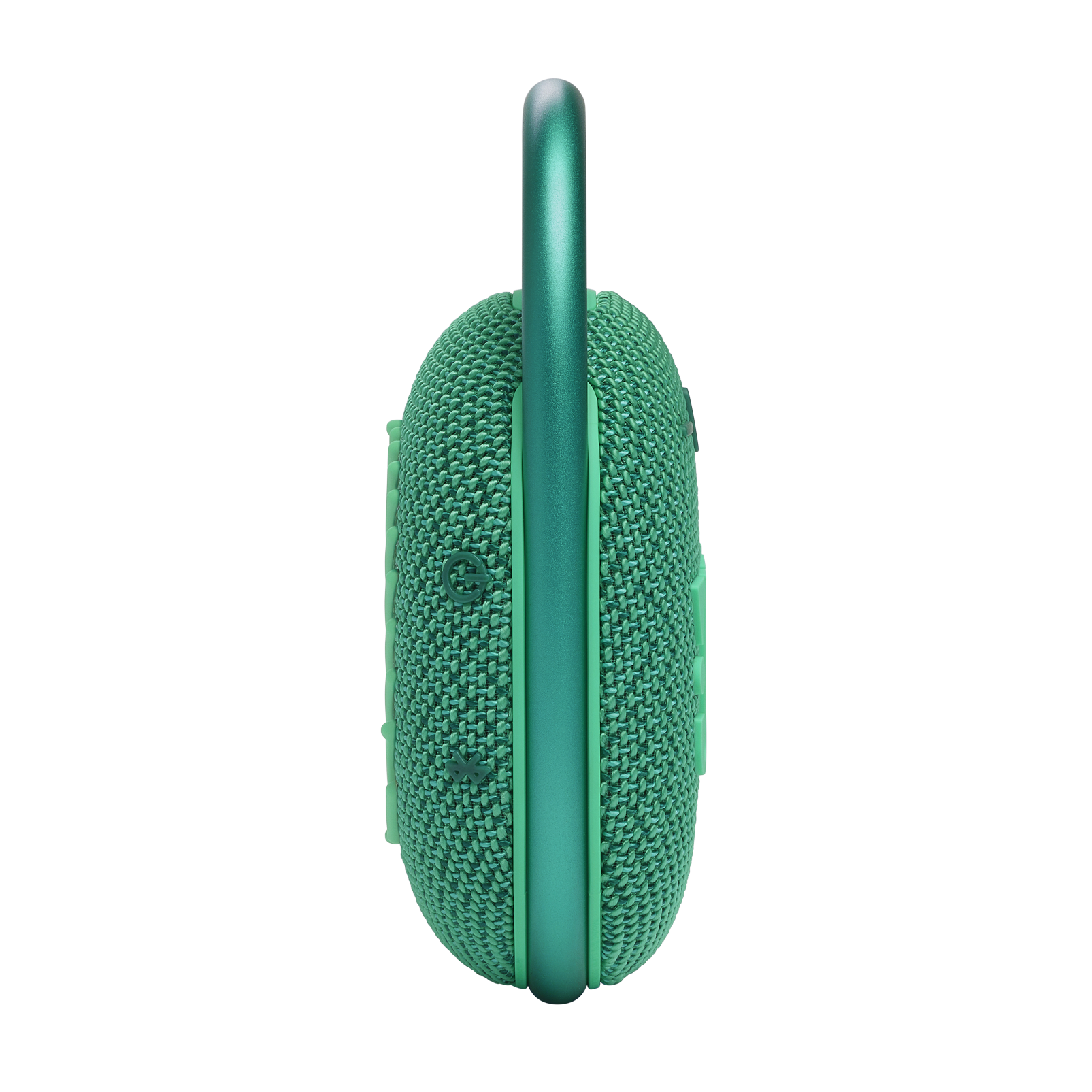 JBL Clip 4 Eco - Green - Ultra-portable Waterproof Speaker - Left