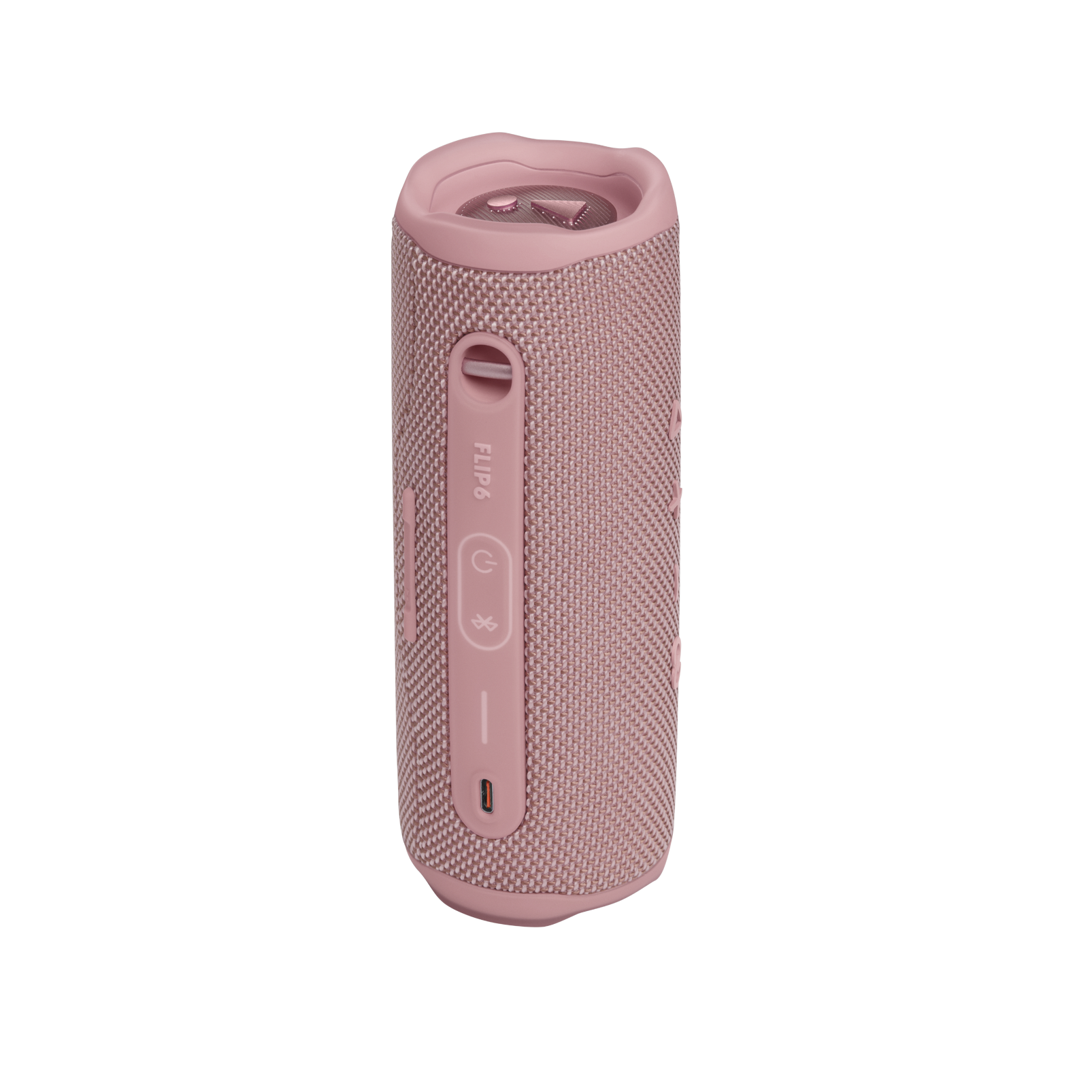 JBL Flip 6 - Pink - Portable Waterproof Speaker - Back