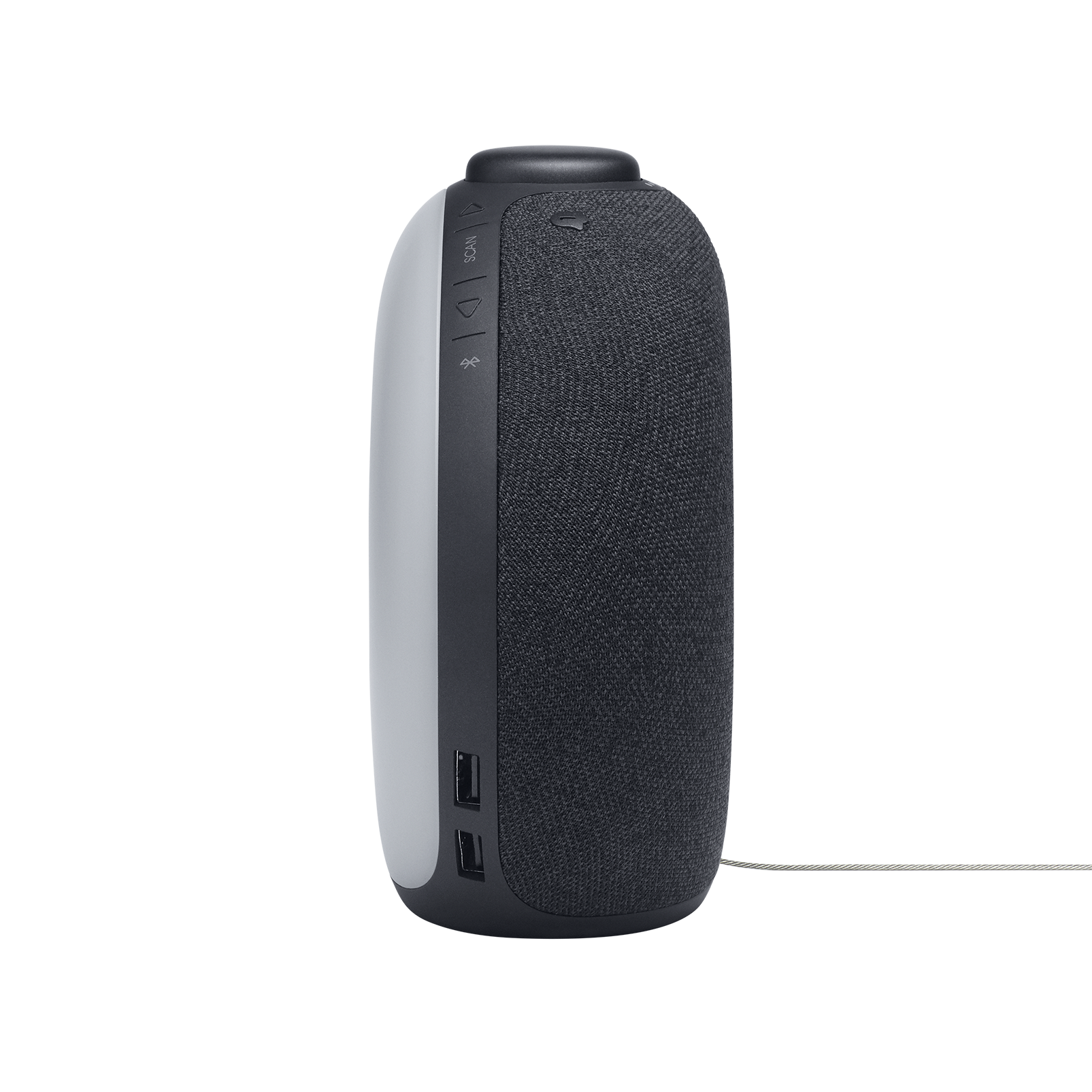 JBL Horizon 2 FM - Black - Bluetooth clock radio speaker with FM - Right