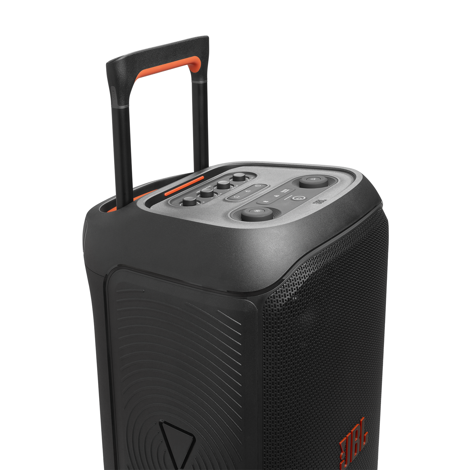 JBL PartyBox Stage 320 - Black - Portable party speaker with wheels - Detailshot 9