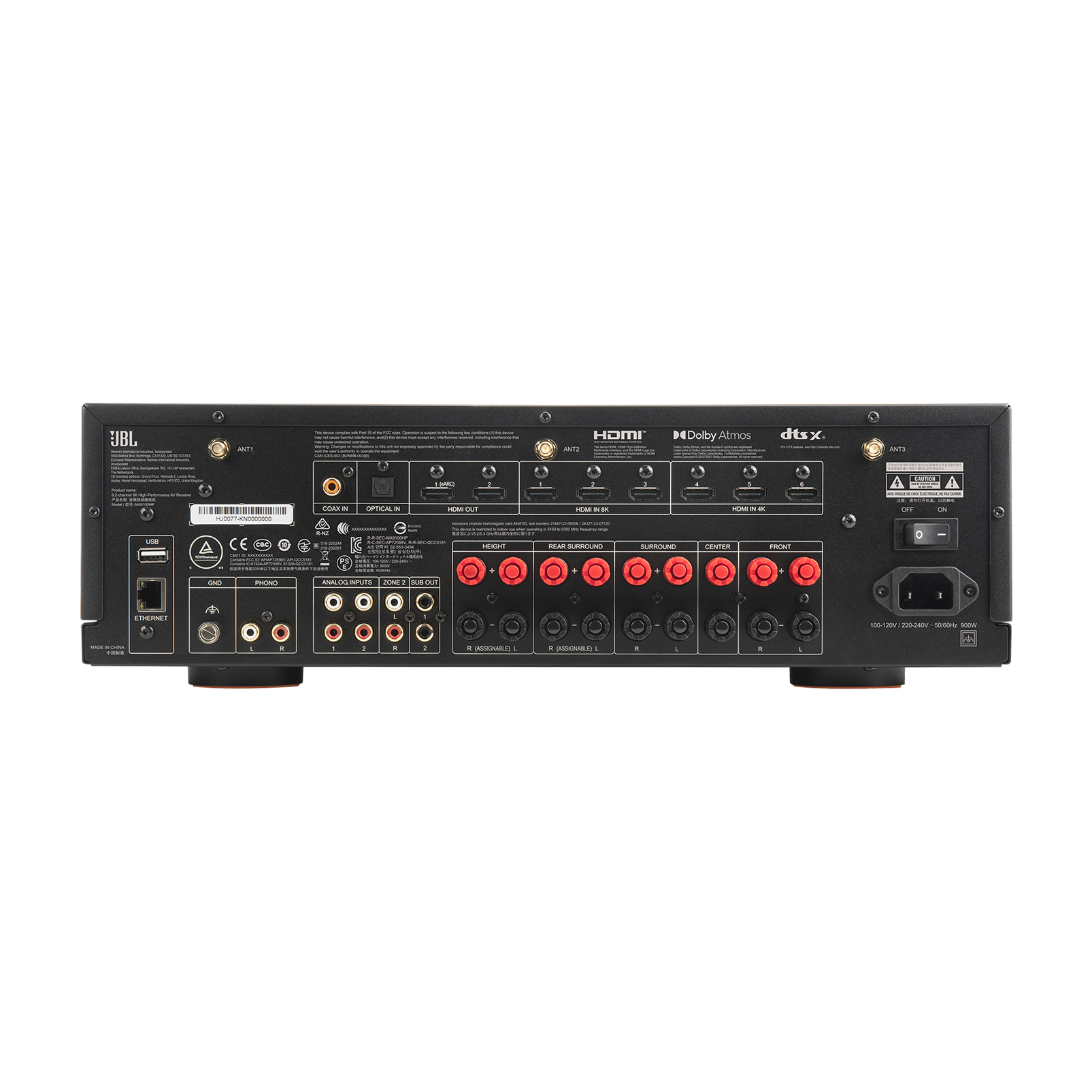 MA9100HP - White - 9.2-channel 8K High Performance AV Receiver - Detailshot 4