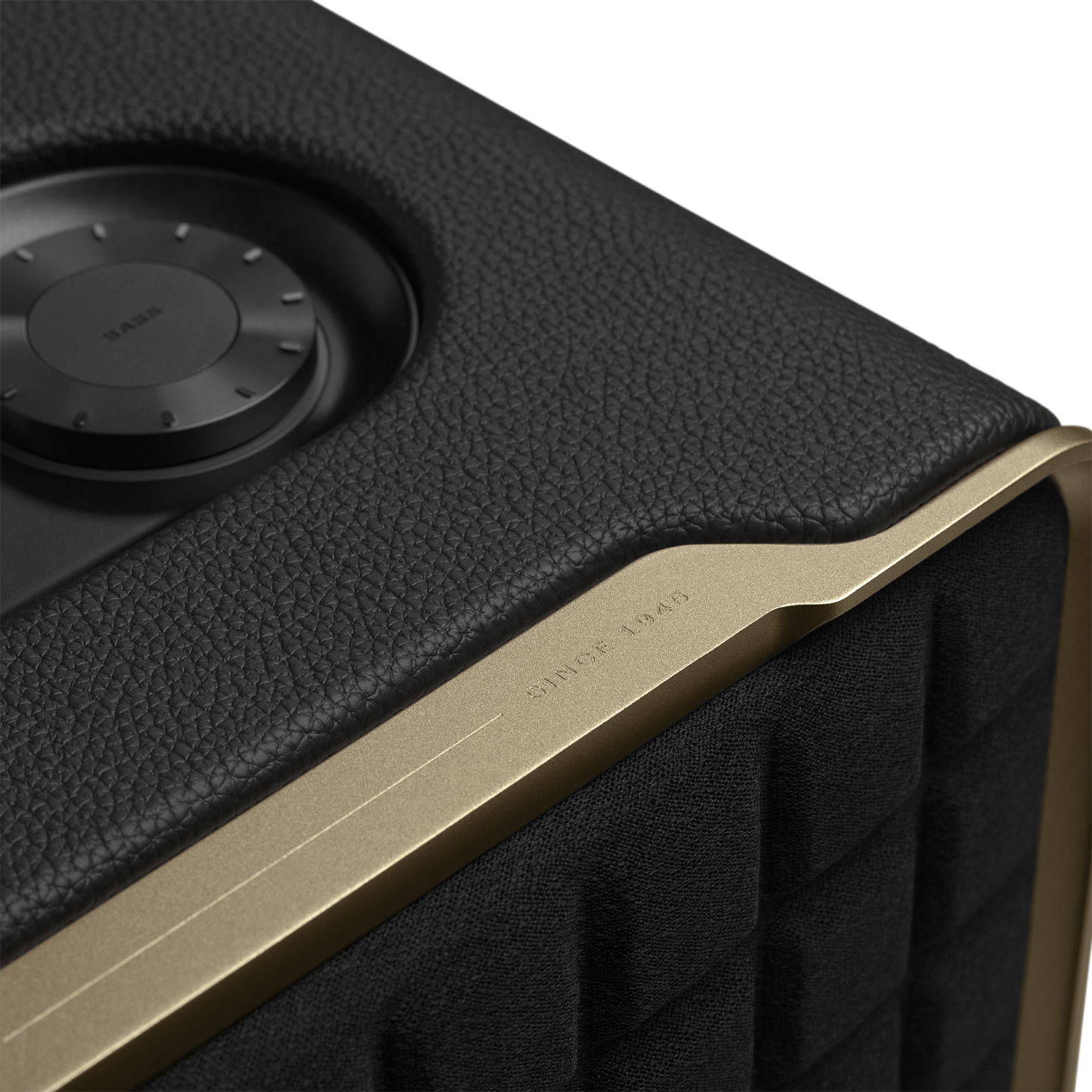 JBL Authentics 500 - Black - Hi-fidelity smart home speaker with Wi-Fi, Bluetooth and Voice Assistants with retro design. - Detailshot 4
