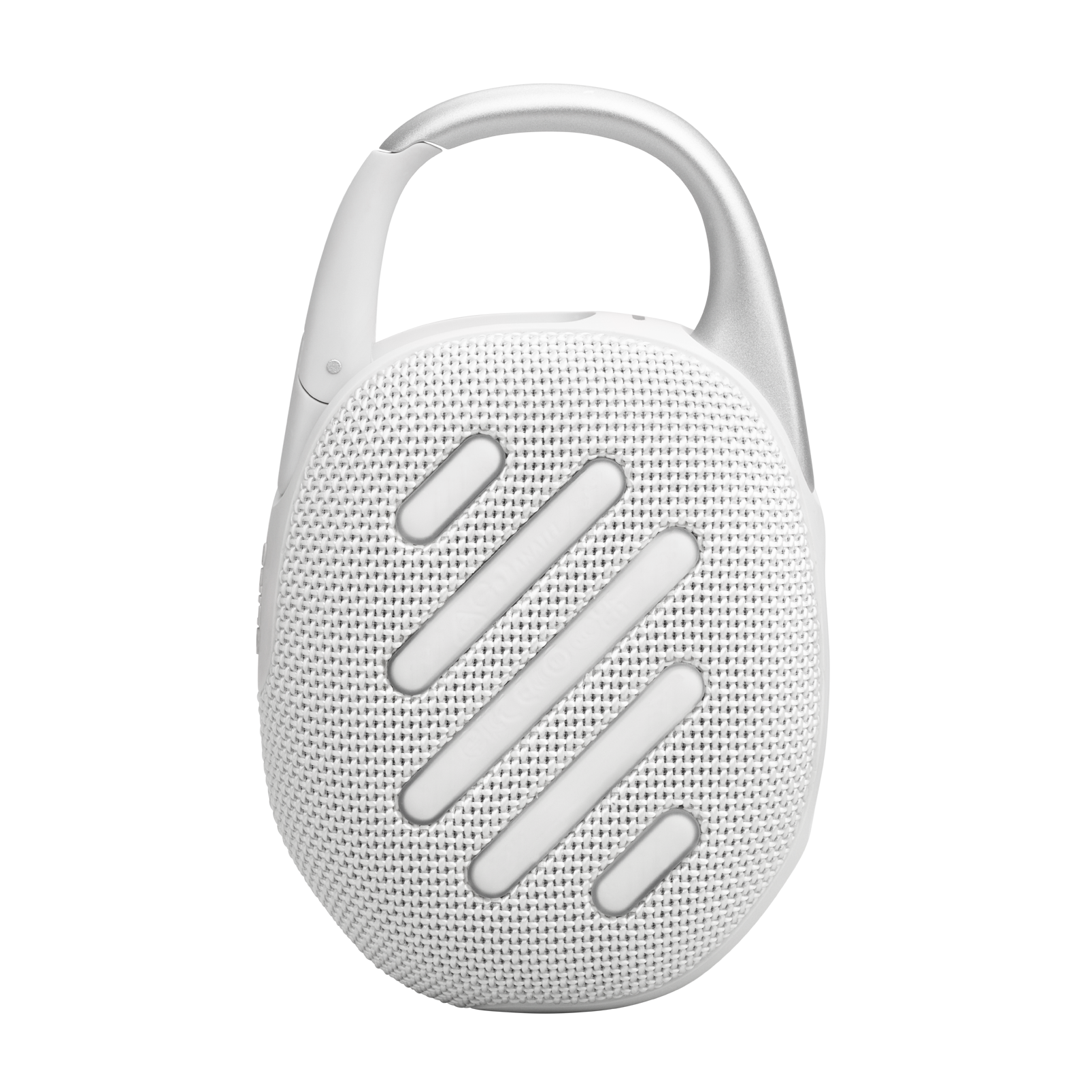 JBL Clip 5 - White - Ultra-portable waterproof speaker - Back