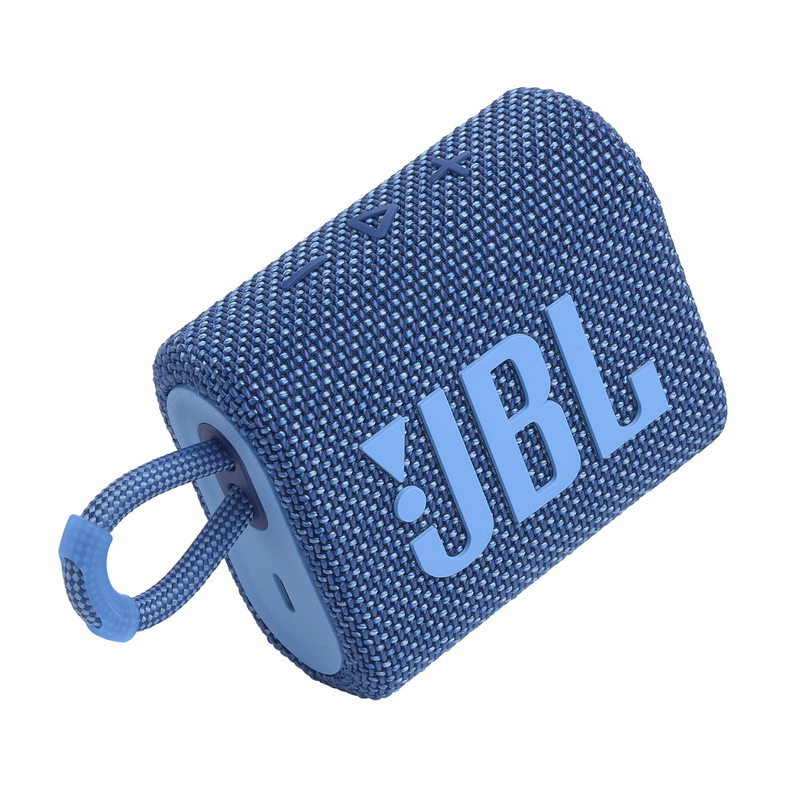 JBL Go 3 Eco - Blue - Ultra-portable Waterproof Speaker - Right