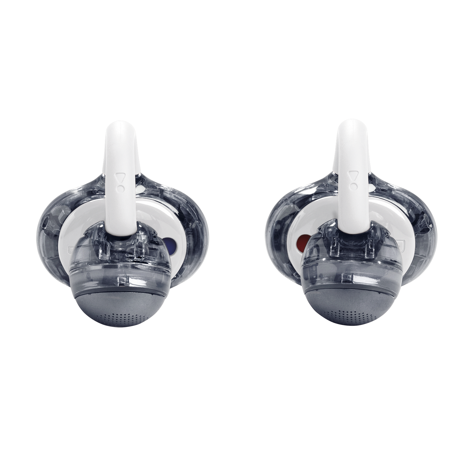 JBL Soundgear Clips - White - True wireless open-ear headphones - Back