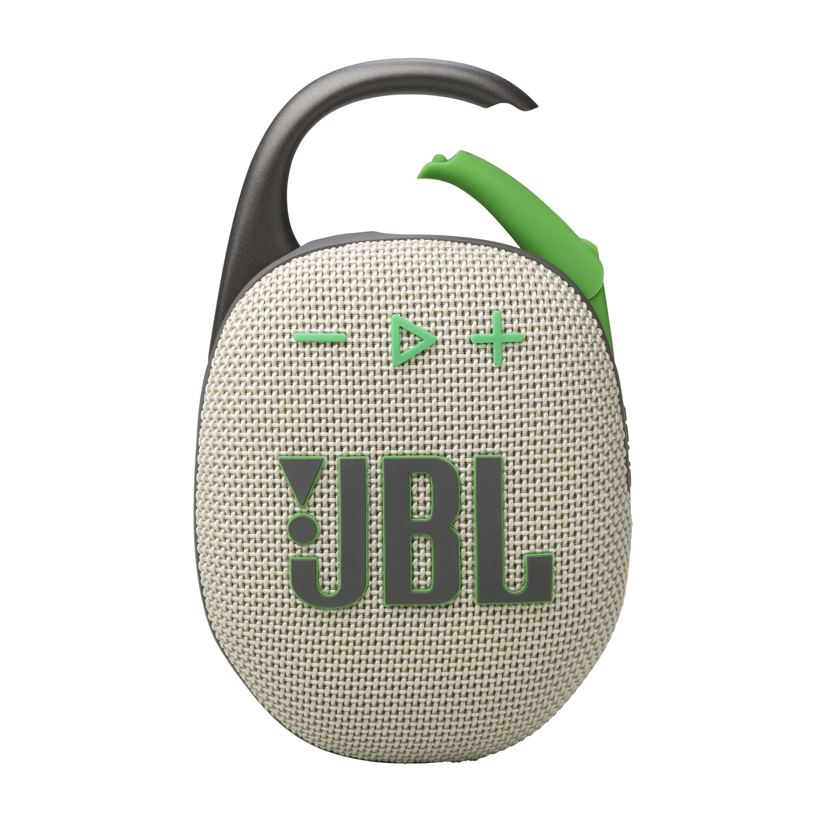 JBL Clip 5 - Sand - Ultra-portable waterproof speaker - Front