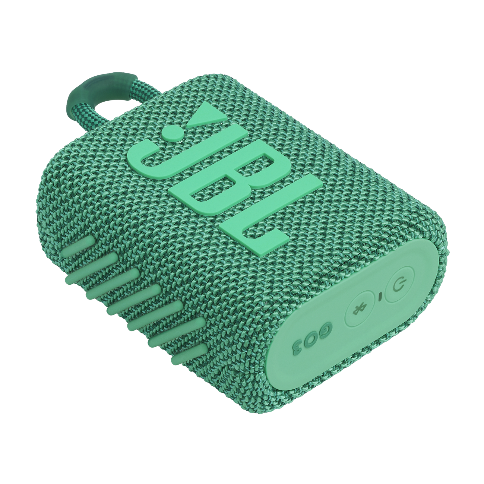 JBL Go 3 Eco - Green - Ultra-portable Waterproof Speaker - Detailshot 3