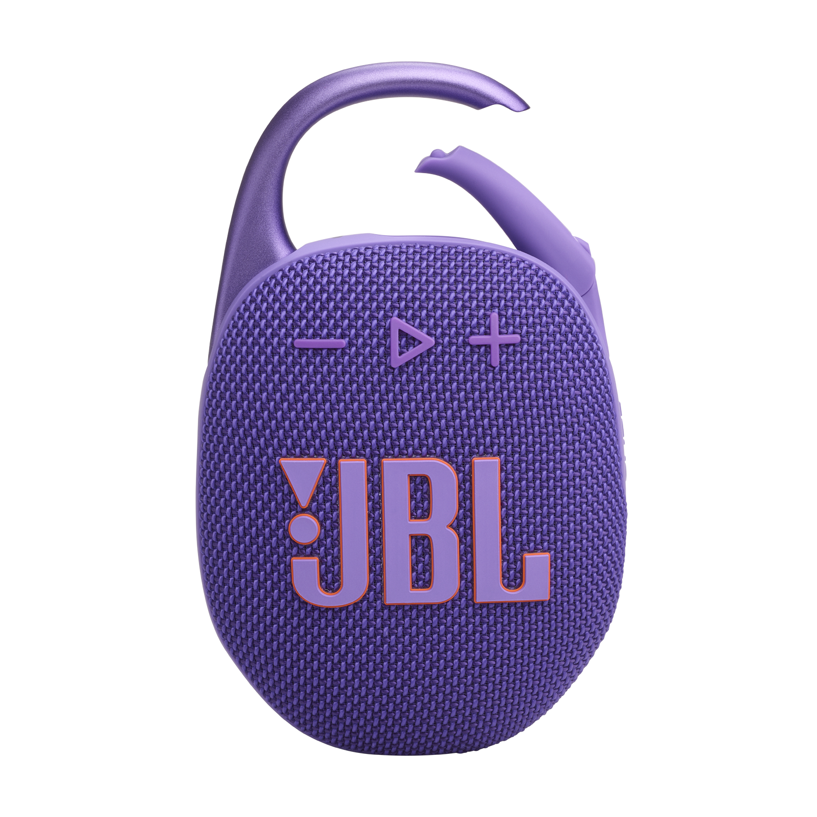 JBL Clip 5 - Purple - Ultra-portable waterproof speaker - Front