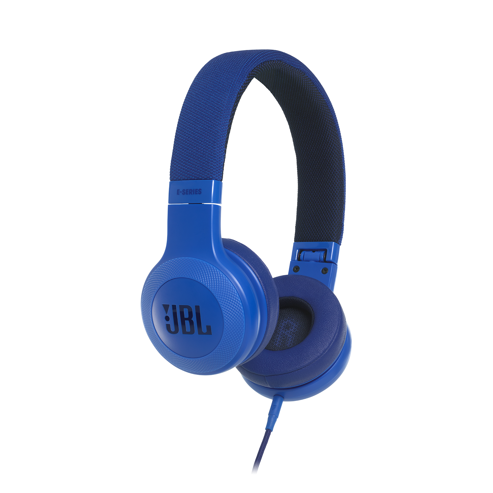 E35 - Blue - On-ear headphones - Hero