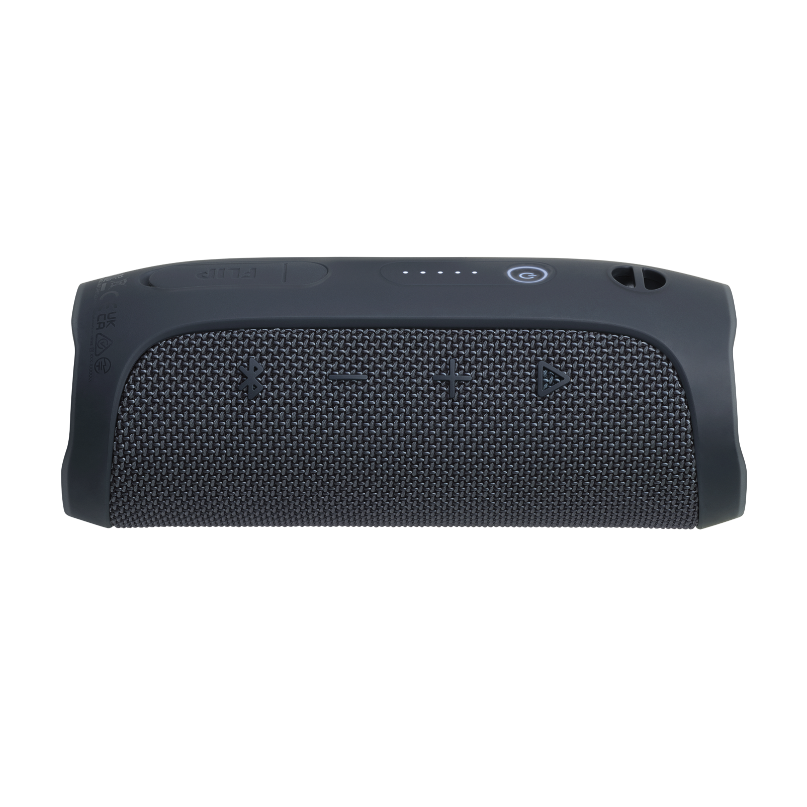 JBL Flip Essential 2 - Gun Metal - Portable Waterproof Speaker - Top