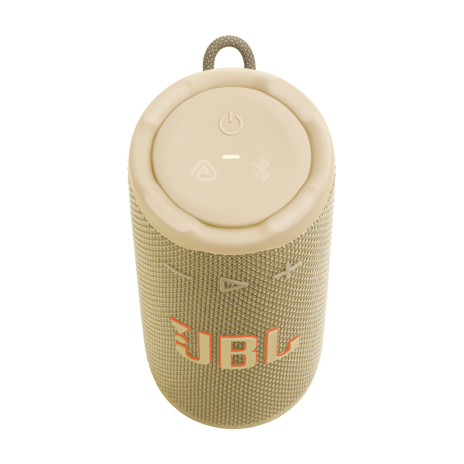 JBL Grip - Yellow - Compact Bluetooth speaker with bold JBL Pro Sound and ambient light - Top