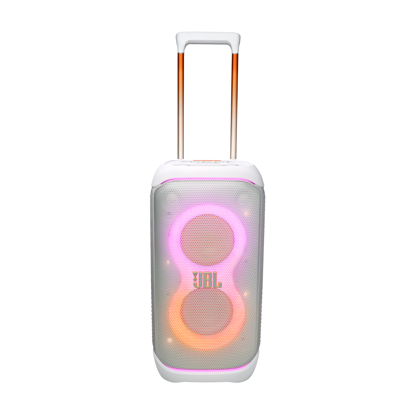 JBL PartyBox Stage 320 - White - Portable party speaker with wheels - Detailshot 10
