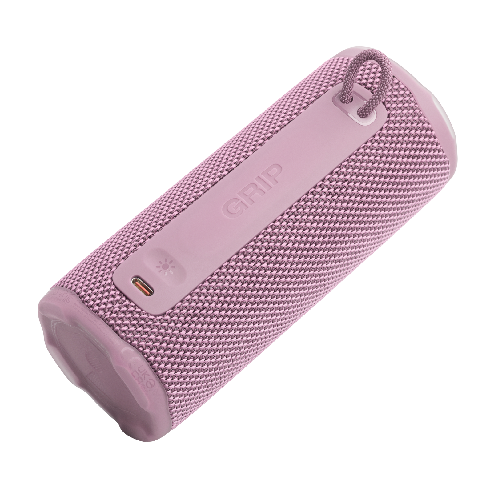 JBL Grip - Pink - Compact Bluetooth speaker with bold JBL Pro Sound and ambient light - Detailshot 2